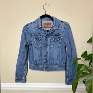 Vintage Express Precision Fit Denim Jacket - Size XS